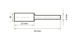 HSS Freze Alın Kesmeli Silindirik MFAS 1013.06x40mm Z3 Orta Kesim - Görsel 2